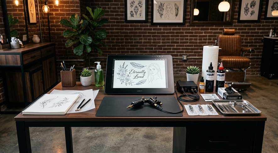 What makes a custom Memorial Tattoo different from a standard design