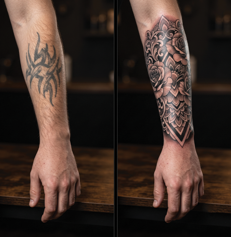 Cover Up Old Tattoo Mission