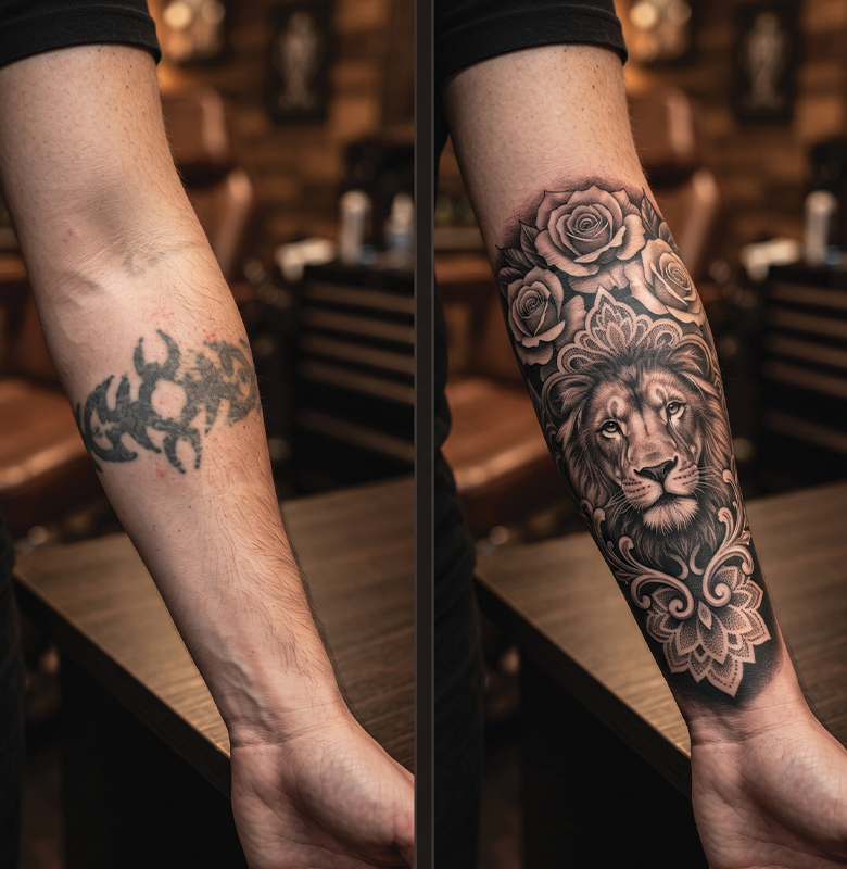 Cover Up Tattoo Artist Near Me Langley