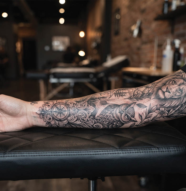 Custom Tattoo Langley