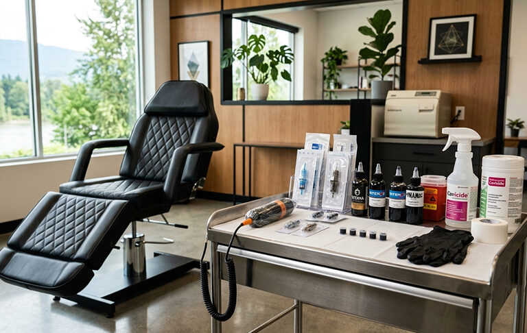 What safety regulations do Tattoo Studio Maple Ridge follow?