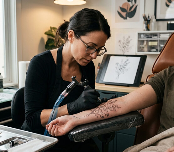Do fine line tattoos hurt less than traditional bold-line tattoos