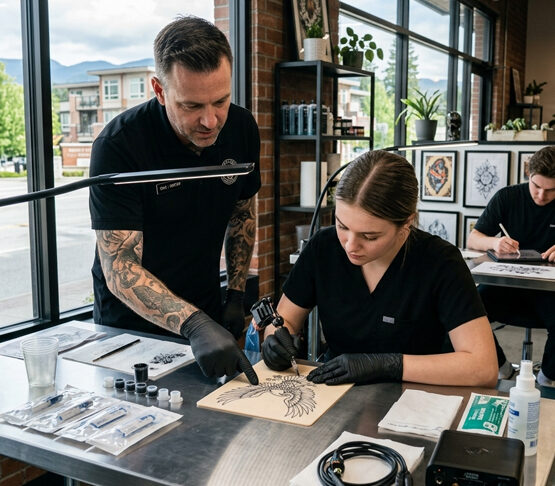 How do you start a tattoo career in Maple Ridge without any experience