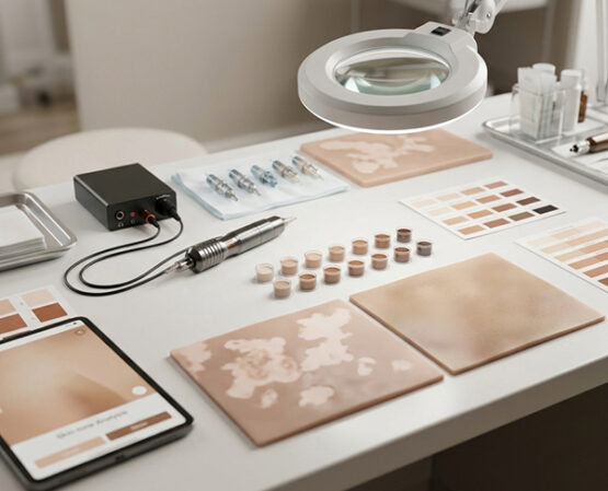 Is skin camouflage tattooing a permanent solution for vitiligo