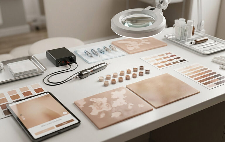 Is skin camouflage tattooing a permanent solution for vitiligo