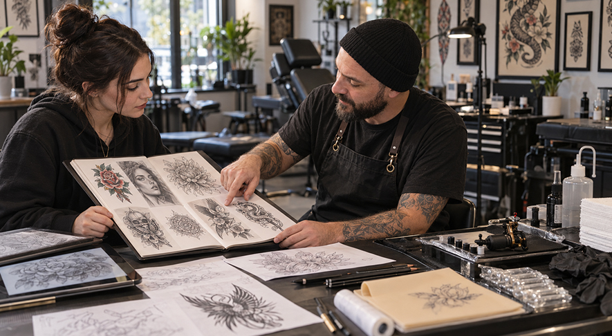 How do you approach an Abbotsford tattoo artist to ask for a mentorship